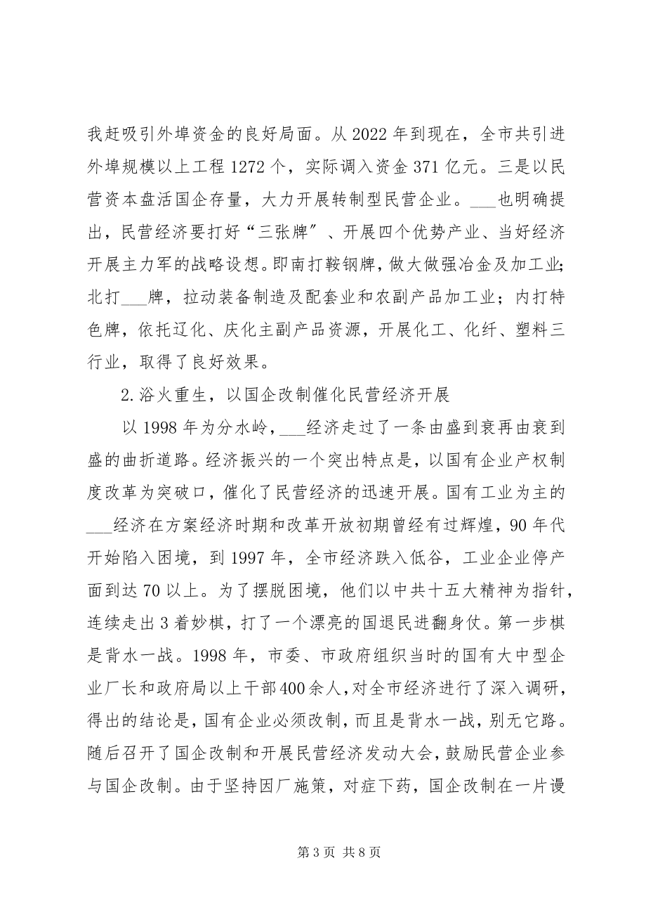 2023年对省中南部民营经济考察报告.docx_第3页