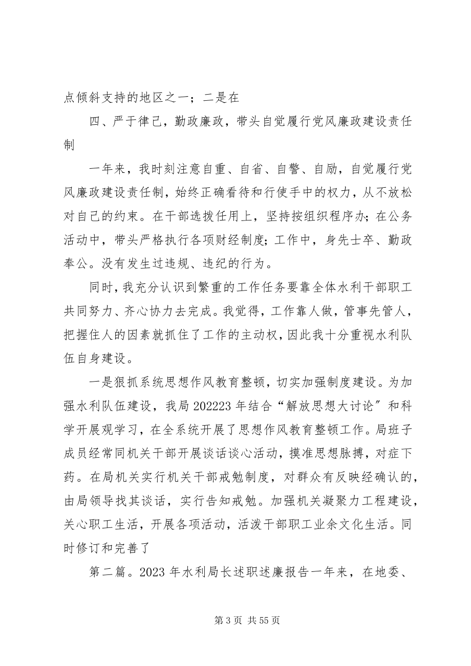 2023年水利局长述职述廉报告.docx_第3页