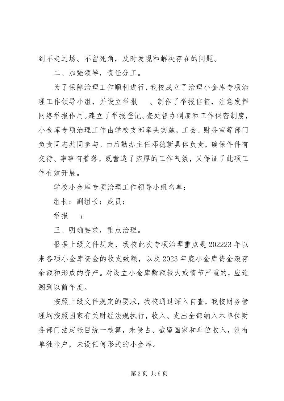 2023年治理小金库自查报告.docx_第2页