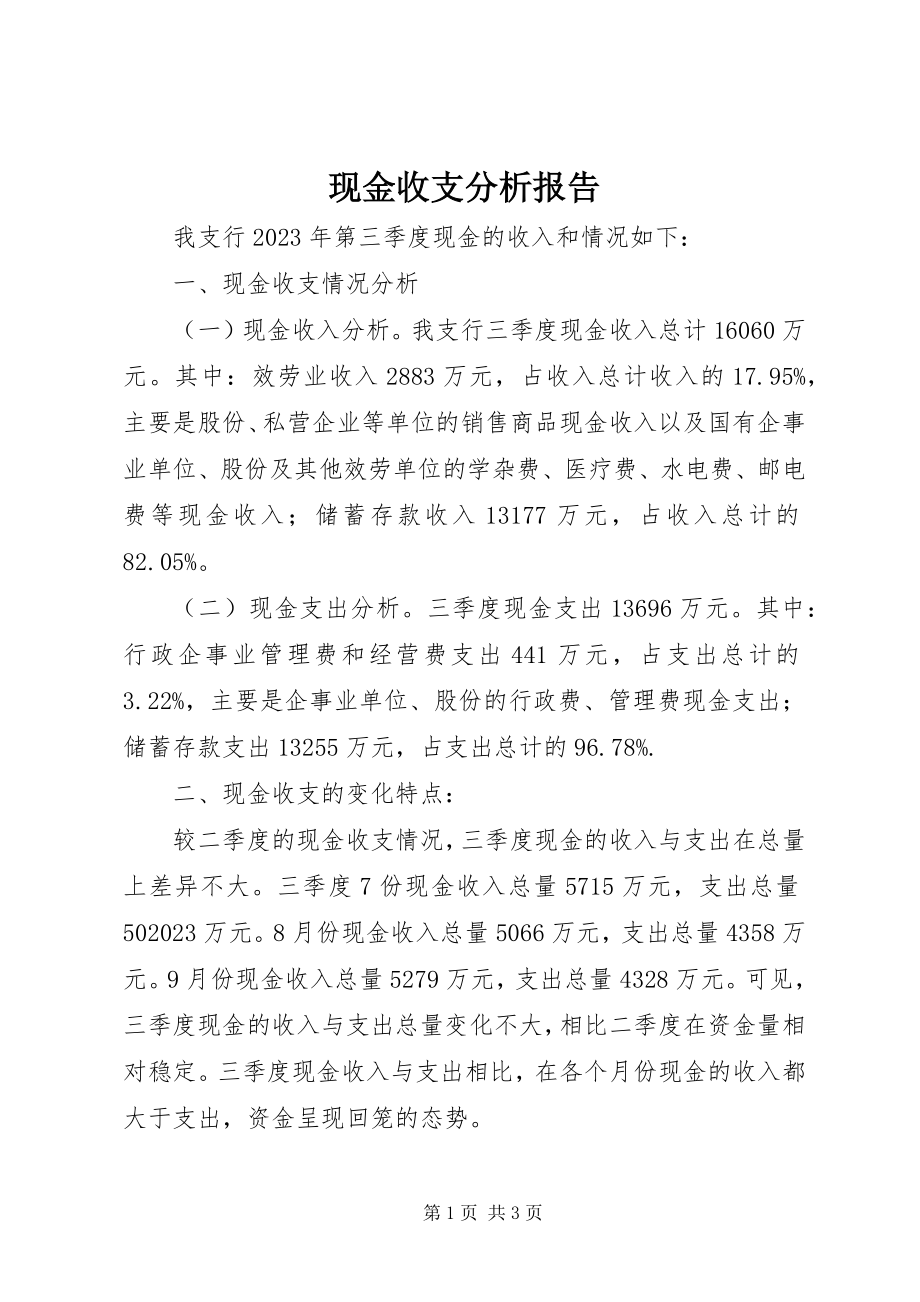 2023年现金收支分析报告.docx_第1页