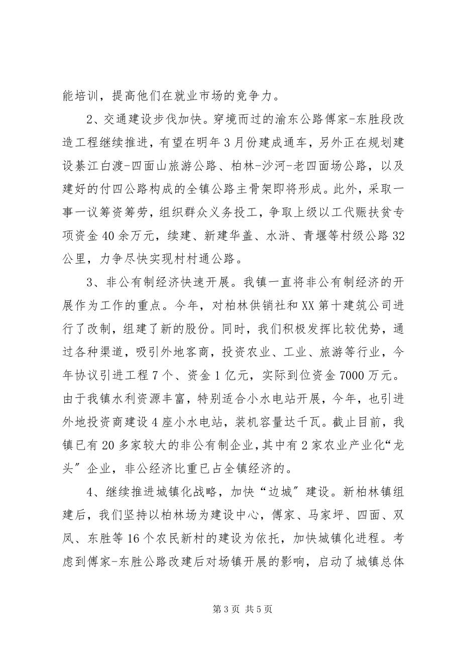 2023年镇政府工作总结工作安排的报告.docx_第3页