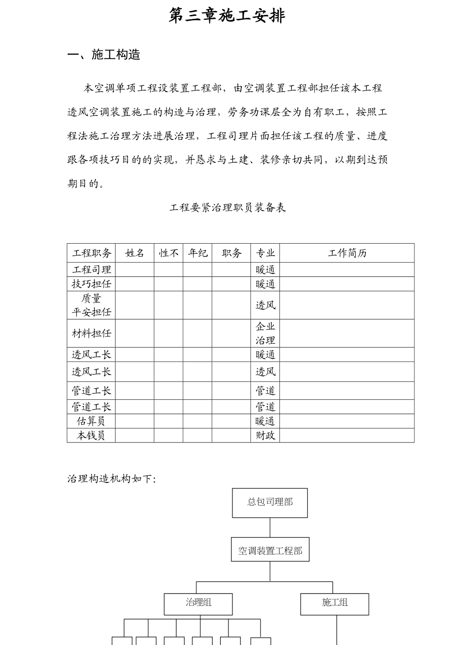 2023年建筑行业黄金海岸会所中央空调工程施工组织设计.docx_第3页