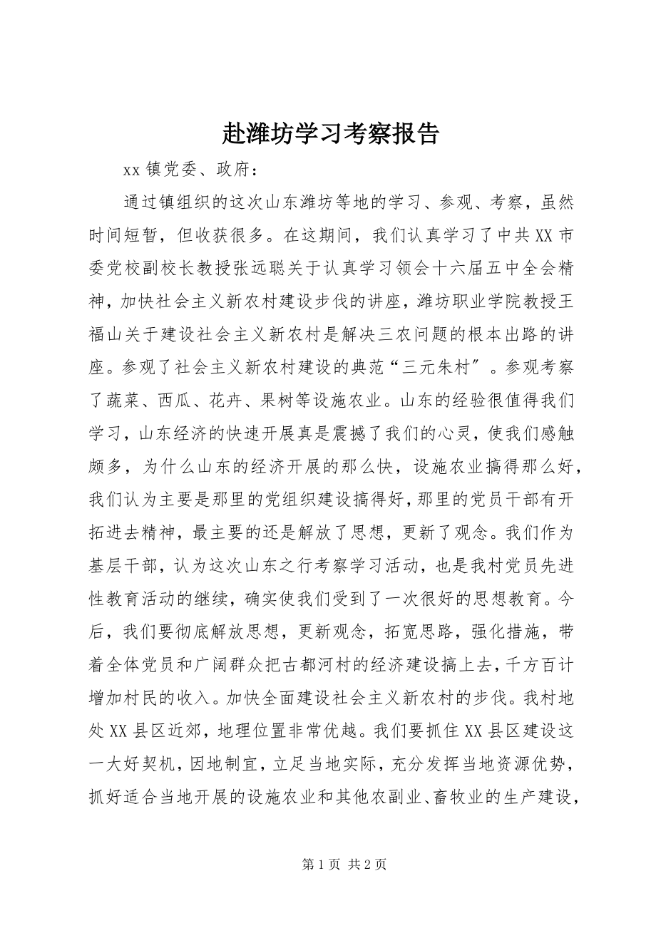 2023年赴潍坊学习考察报告.docx_第1页