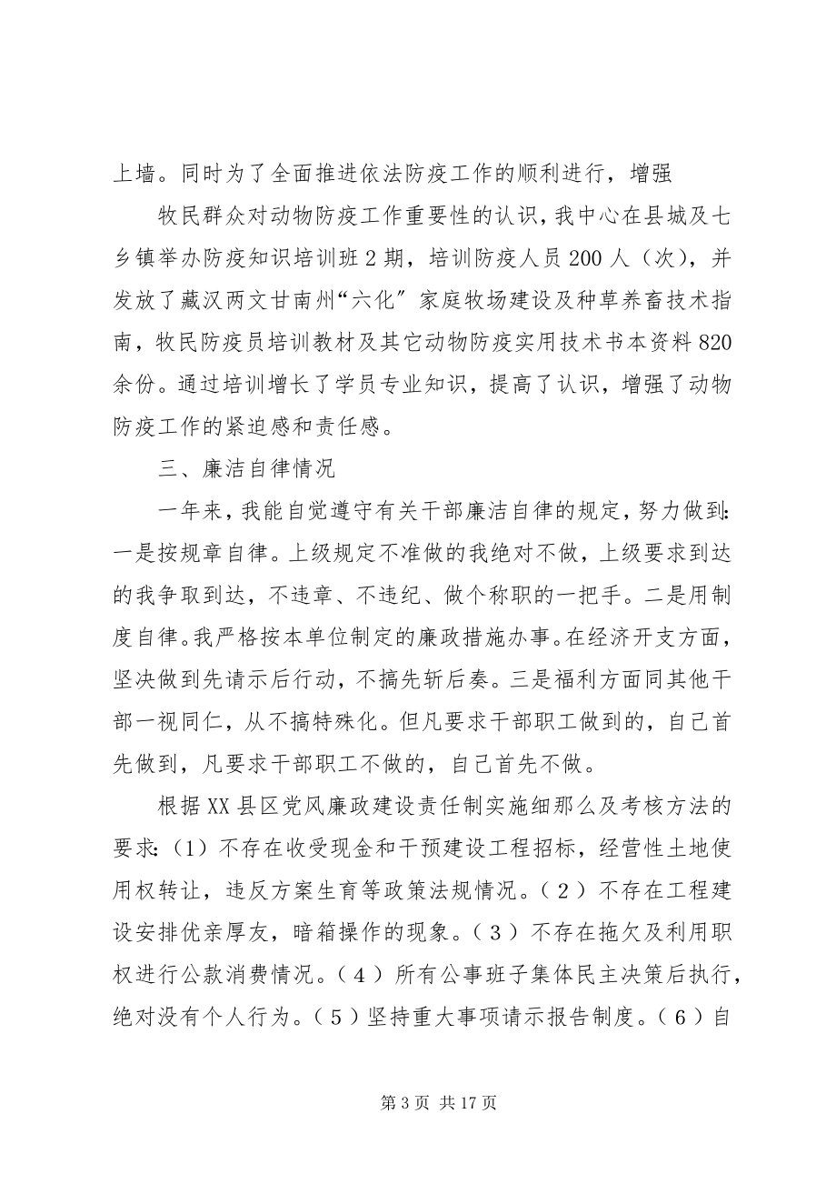 2023年述职述廉报告马胡赛.docx_第3页