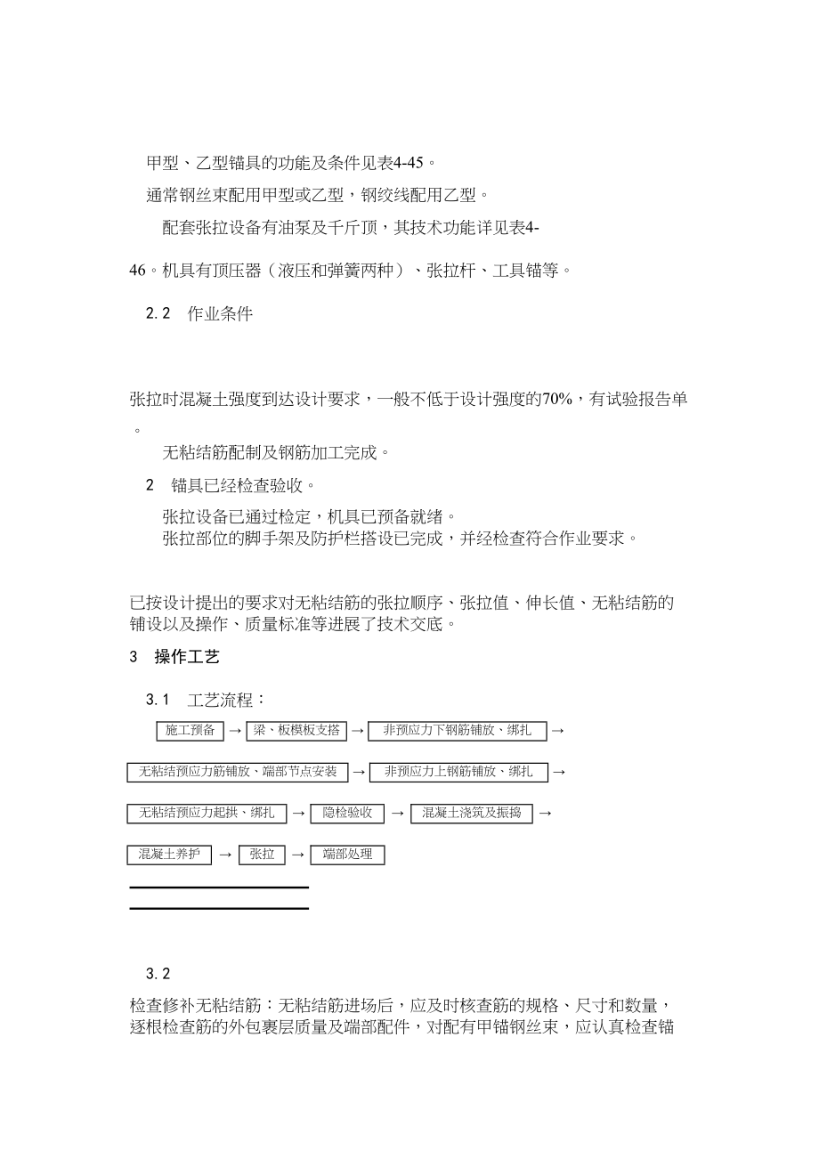 2023年建筑行业无粘结预应力筋工.docx_第2页