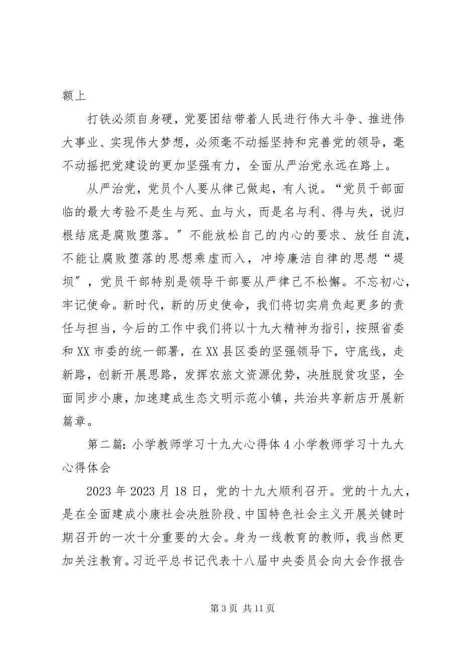 2023年学习十九大报告心得体4.docx_第3页