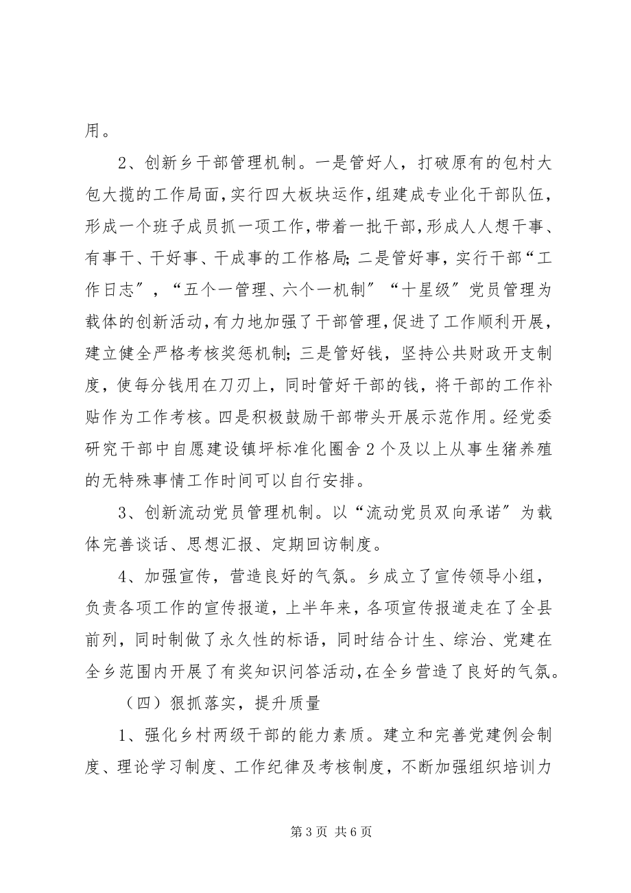 2023年半年党建工作述职报告五新编.docx_第3页