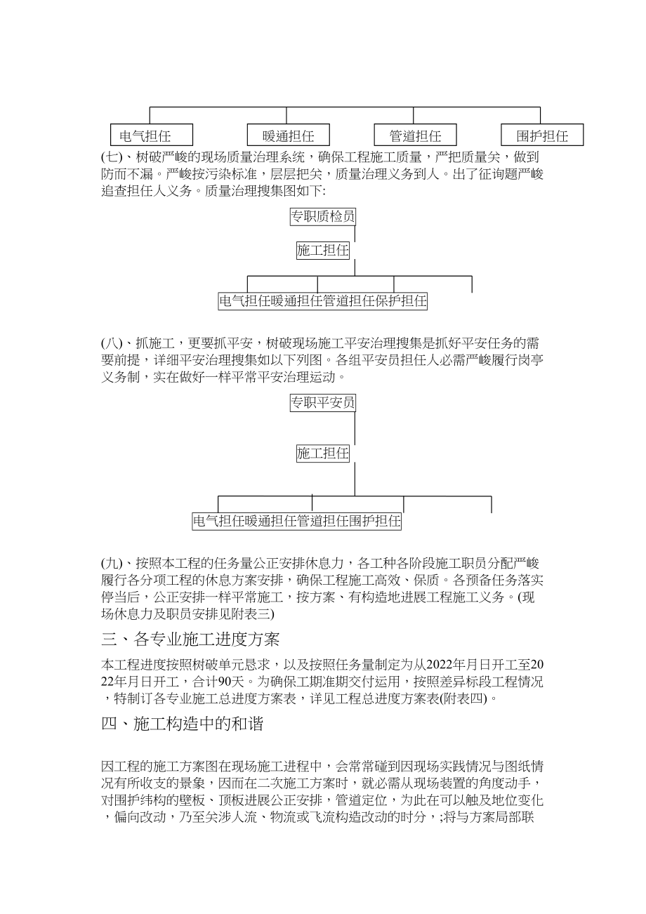 2023年建筑行业无菌室中央净化系统工程施工组织设计方案.docx_第3页