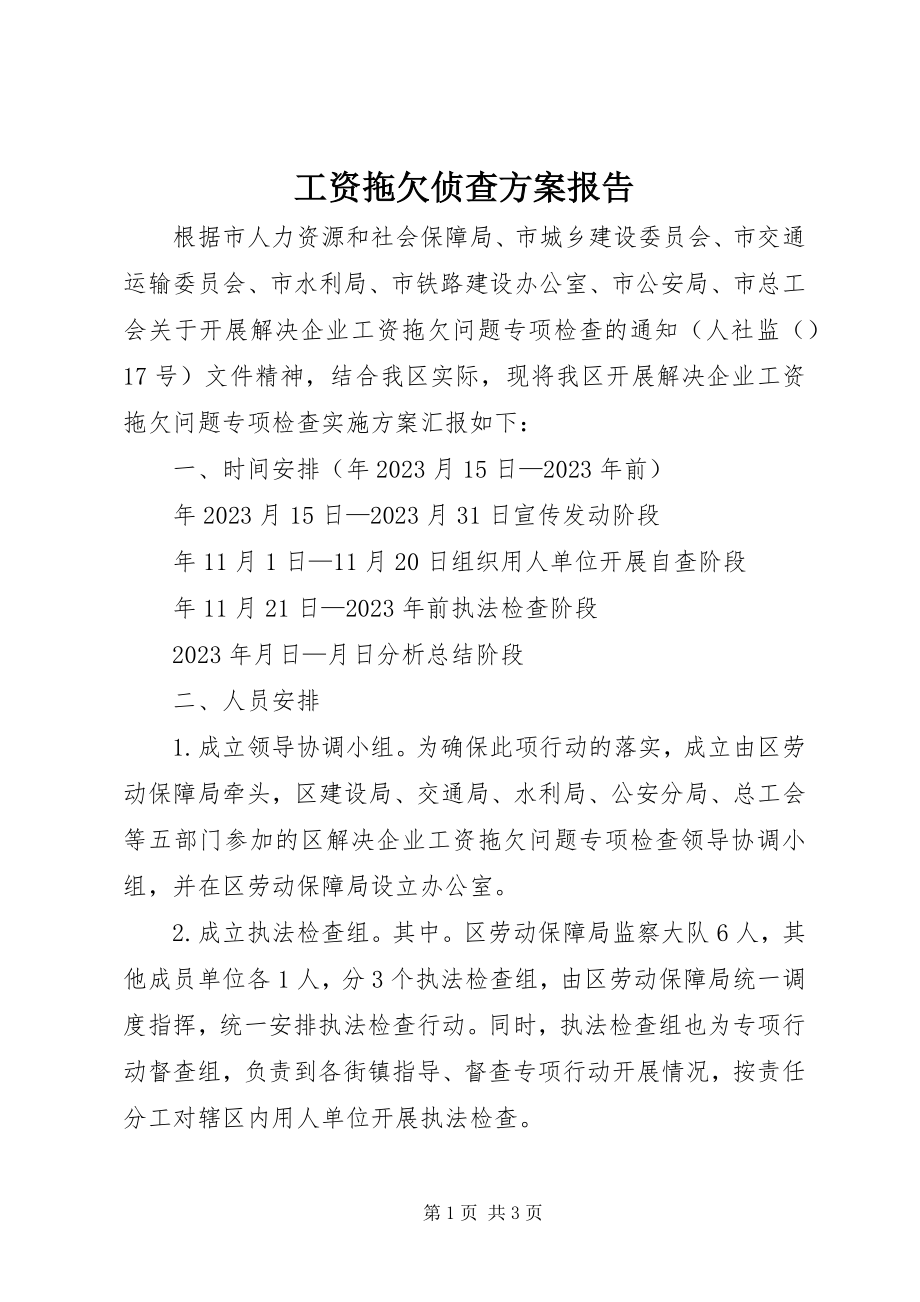 2023年工资拖欠侦查方案报告.docx_第1页