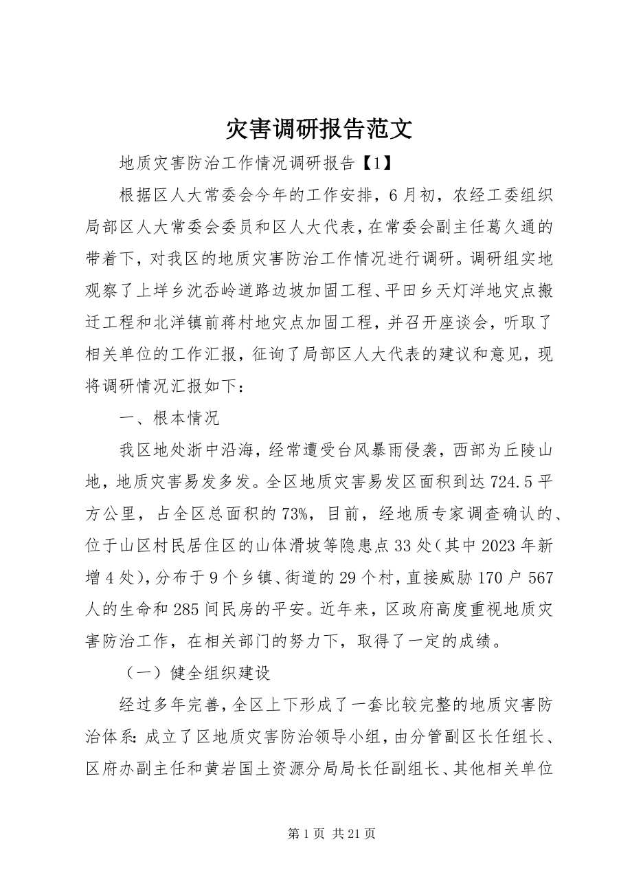 2023年灾害调研报告.docx_第1页