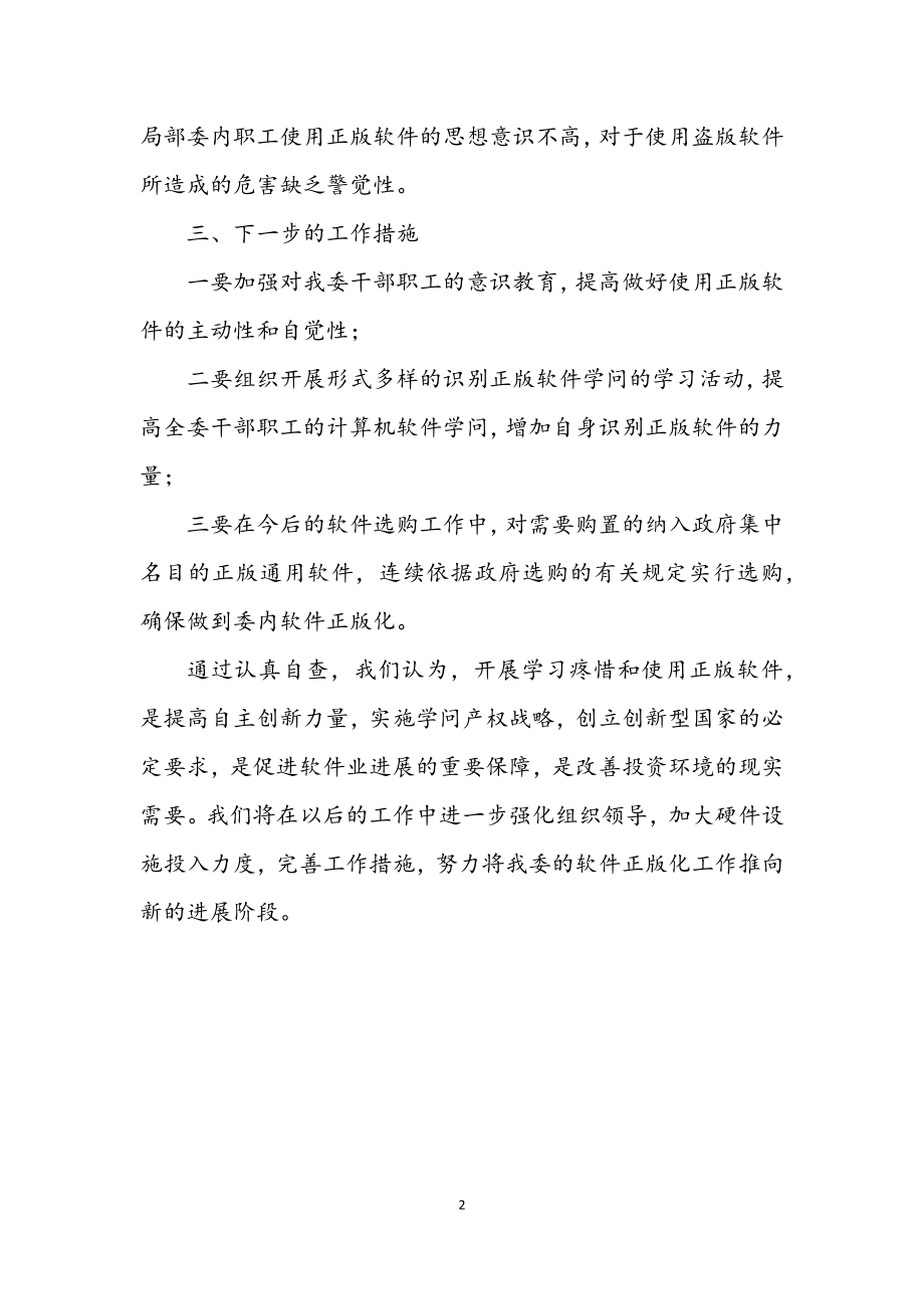 2023年工信委加强版权管理报告.docx_第2页