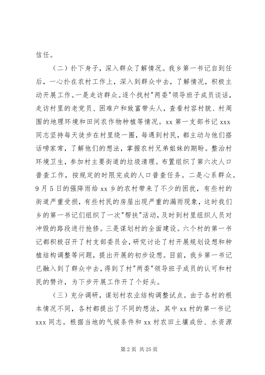 2023年第一书记的调研报告.docx_第2页