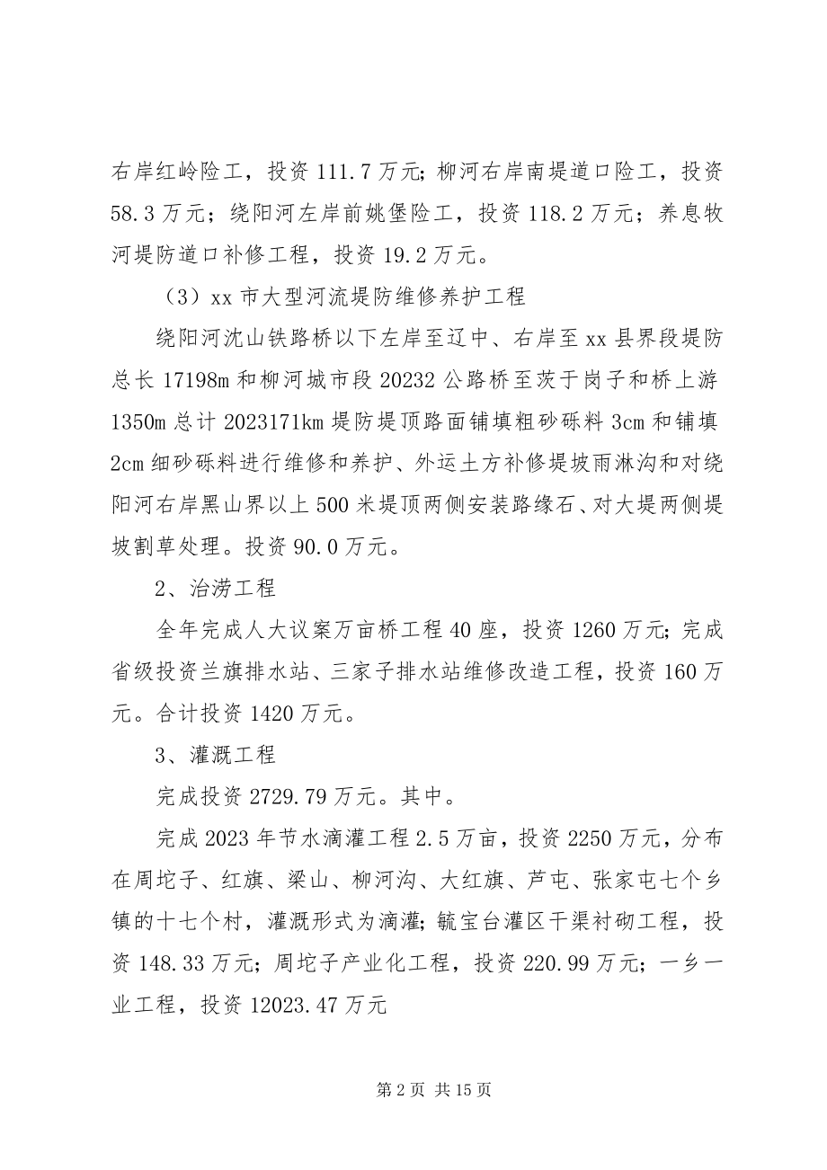 2023年市水利工作总结报告.docx_第2页