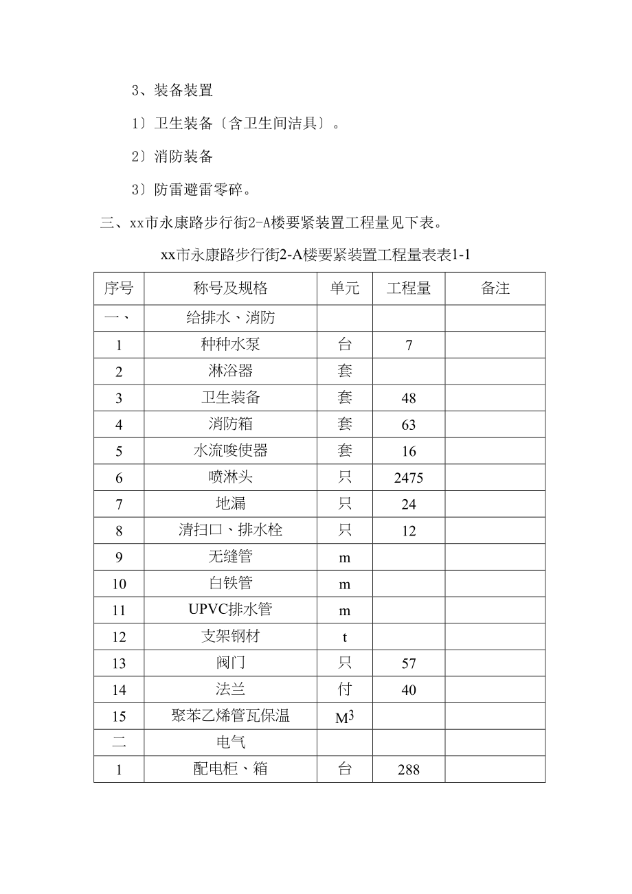 2023年建筑行业步行街现代化商场消防施工组织设计方案.docx_第3页