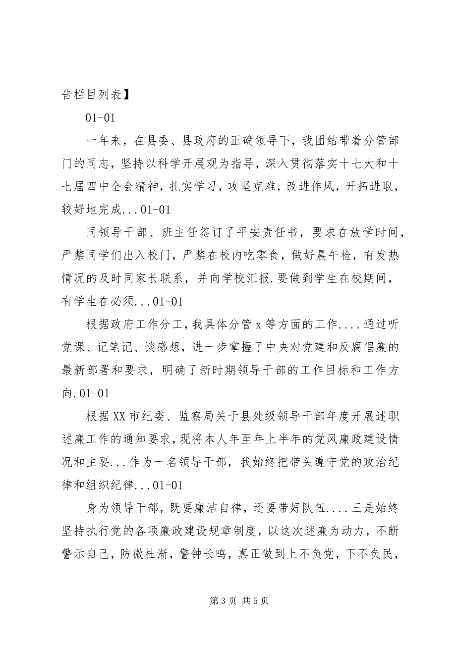 2023年领导干部个人述职述廉报告的相关.docx_第3页