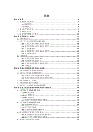 公立医院绩效评价体系分析研究人力资源管理专业.docx