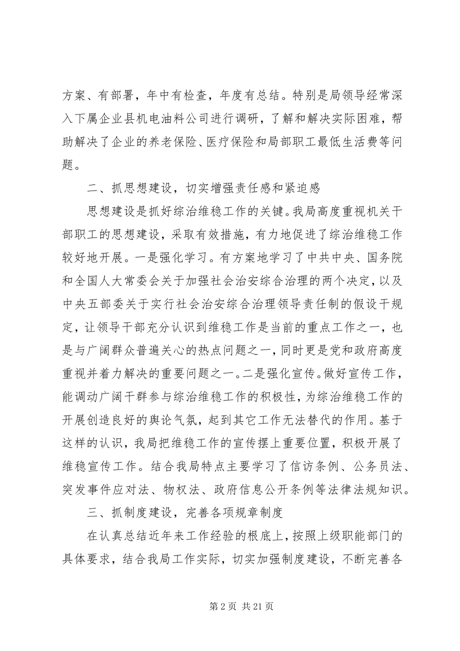 2023年招商局维稳工作述职述廉报告.docx_第2页