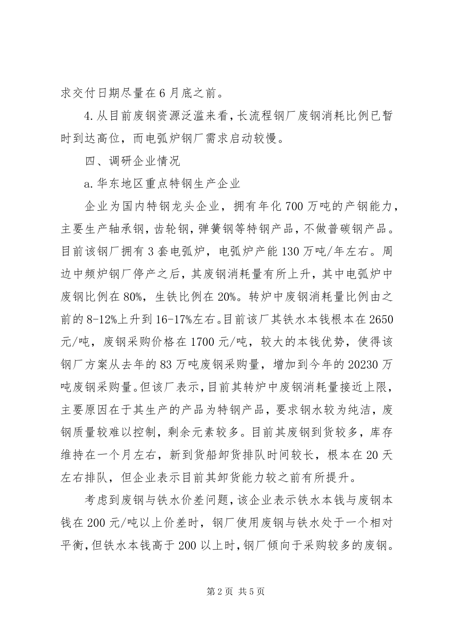 2023年华东地区废钢产业链的调研报告.docx_第2页