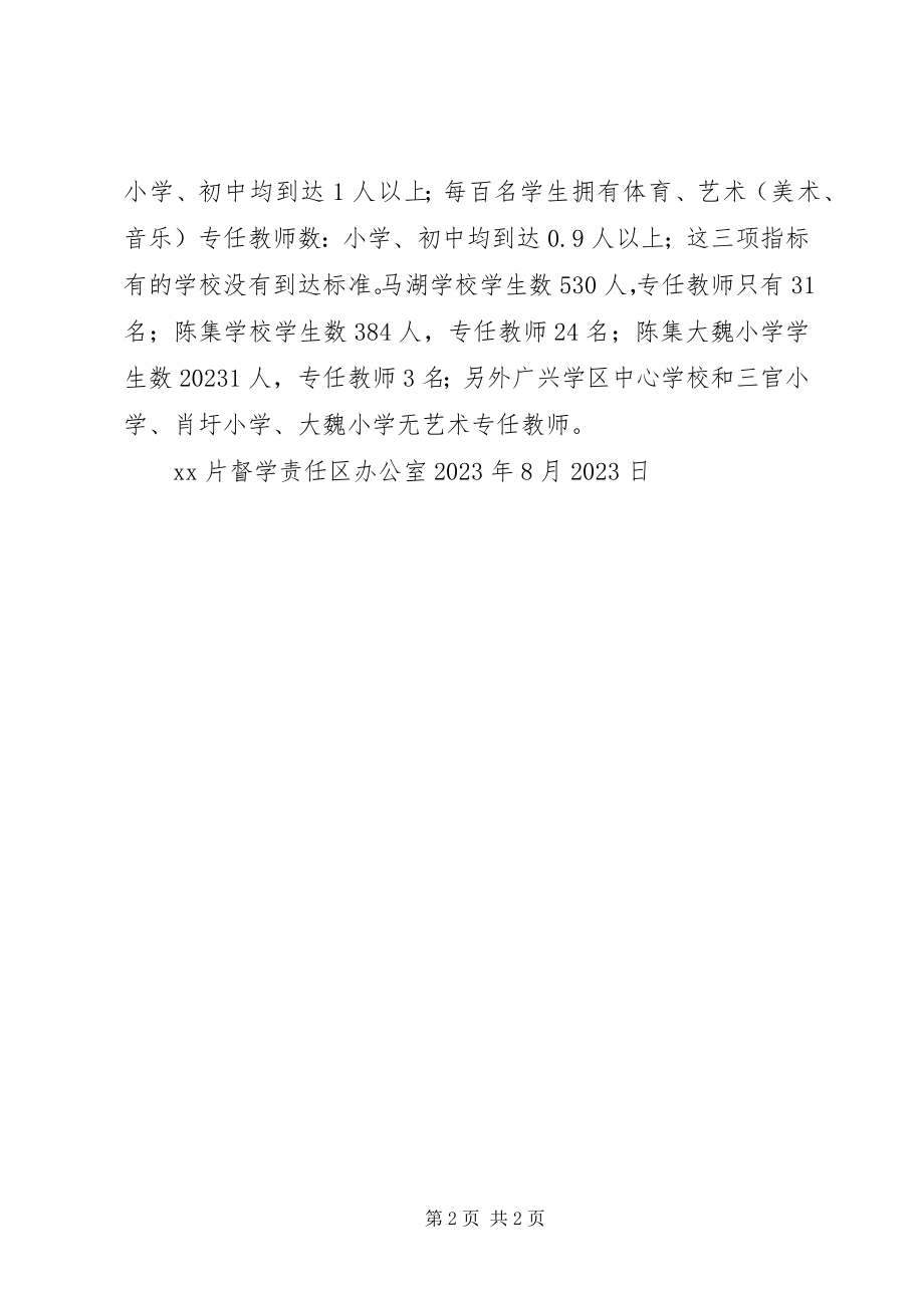 2023年学校优质均衡发展摸底督查报告.docx_第2页