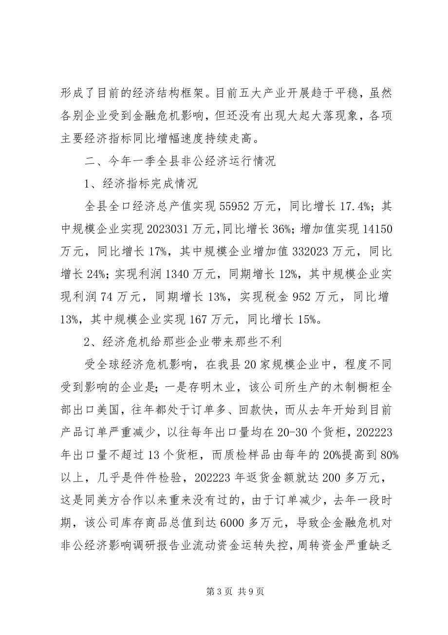 2023年金融危机对非公经济影响调研报告.docx_第3页