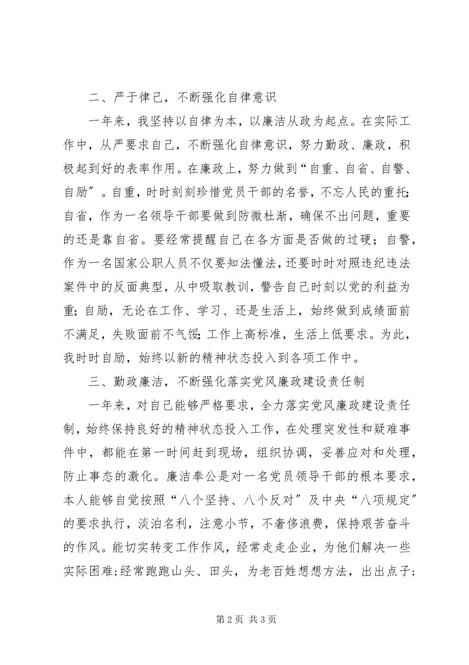 2023年镇人大主席述廉报告.docx_第2页