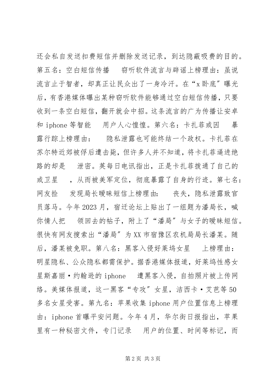 2023年十大数据泄密事件报告.docx_第2页