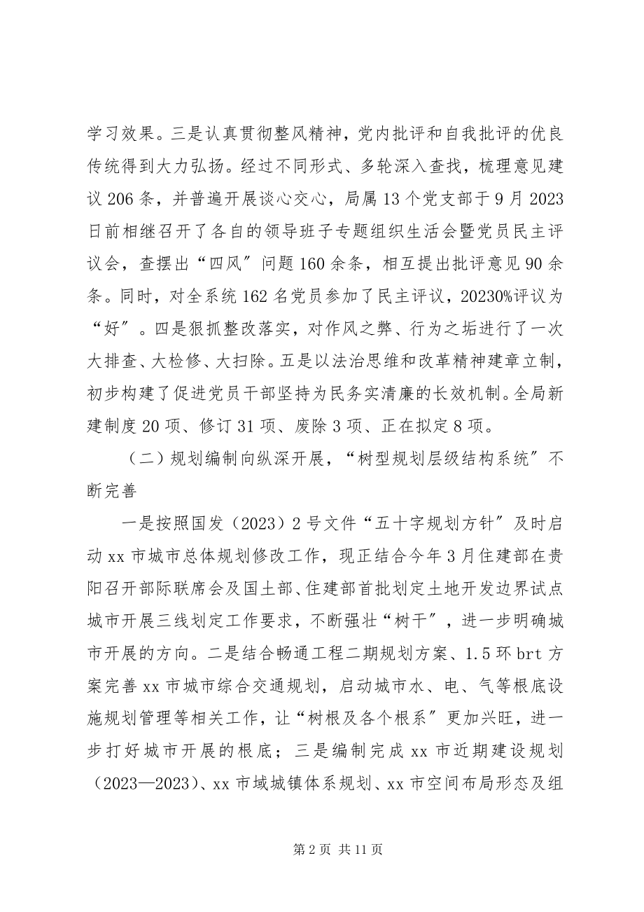 2023年市城乡规划局工作总结报告.docx_第2页