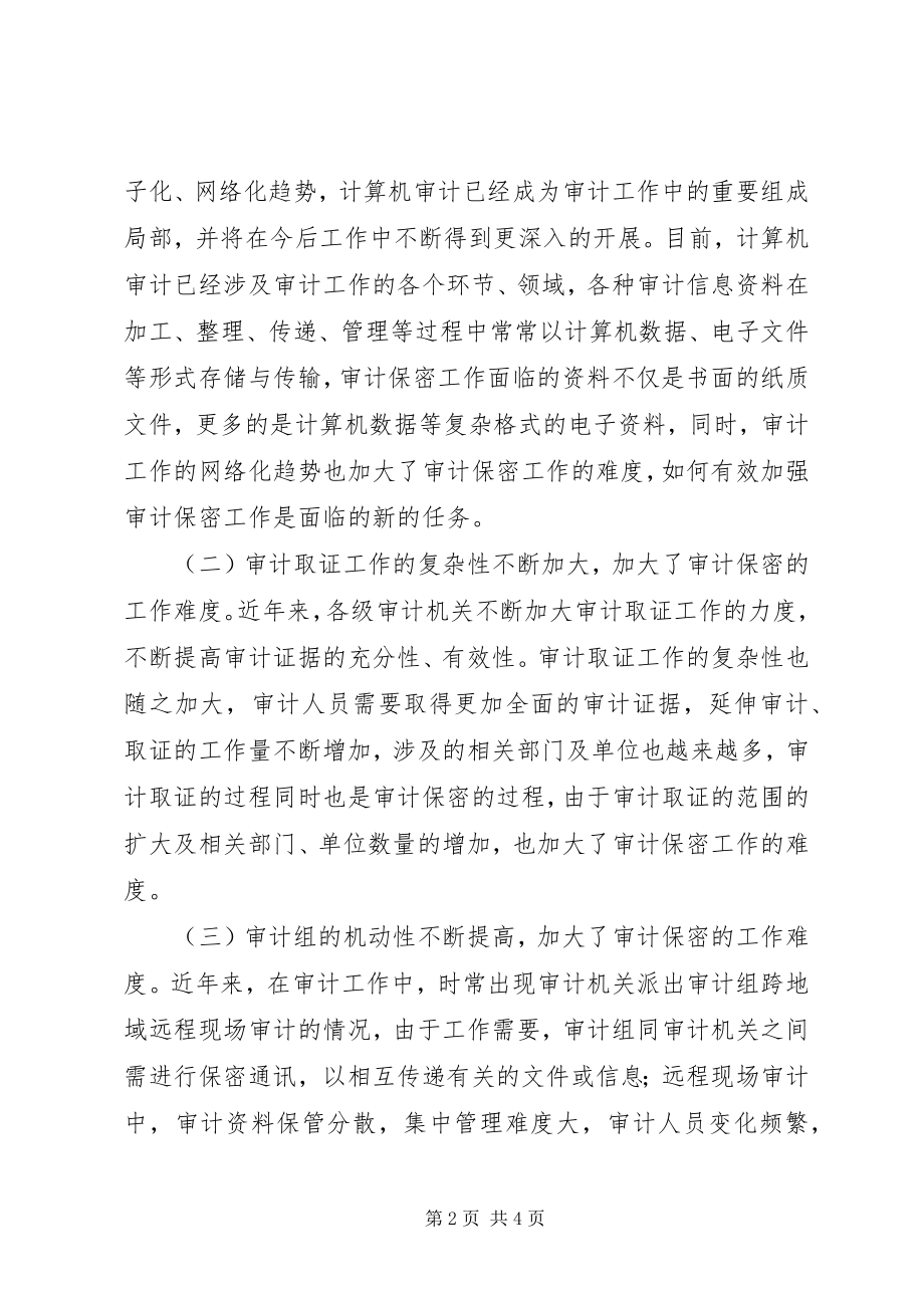 2023年审计保密对策分析.docx_第2页