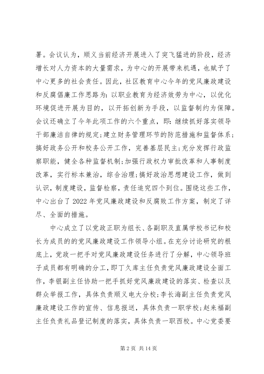 2023年通讯行业党风廉政建设自查报告.docx_第2页