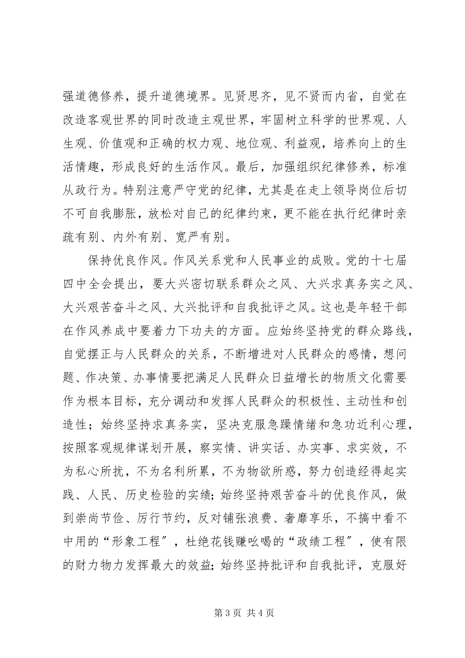 2023年增强年轻干部工作调研报告.docx_第3页