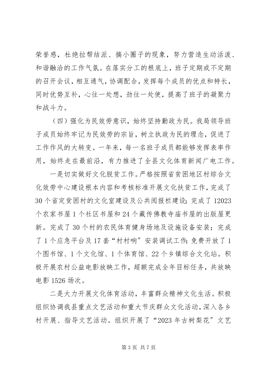 2023年领导班子终分析自查报告.docx_第3页