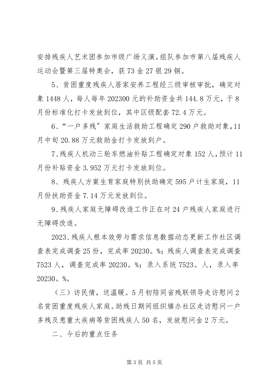 2023年区残联工作总结和工作安排.docx_第3页