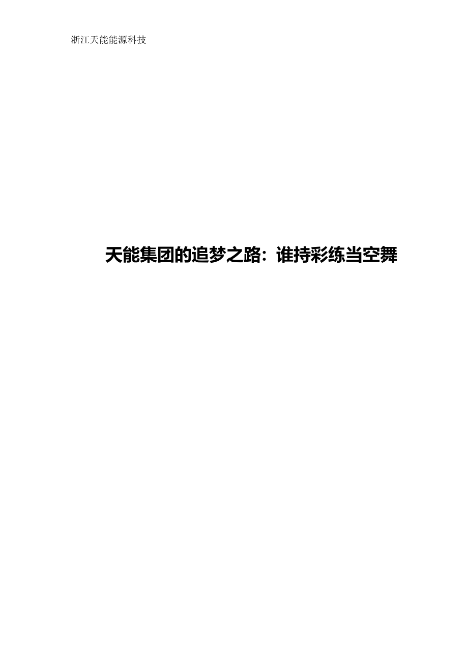 2023年天能集团的追梦之路：谁持彩练当空舞.doc_第1页