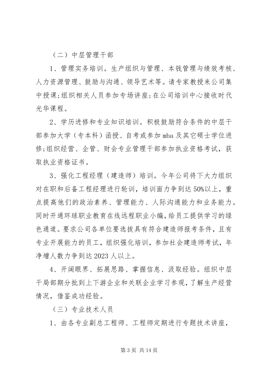 2023年公司培训计划方案.docx_第3页