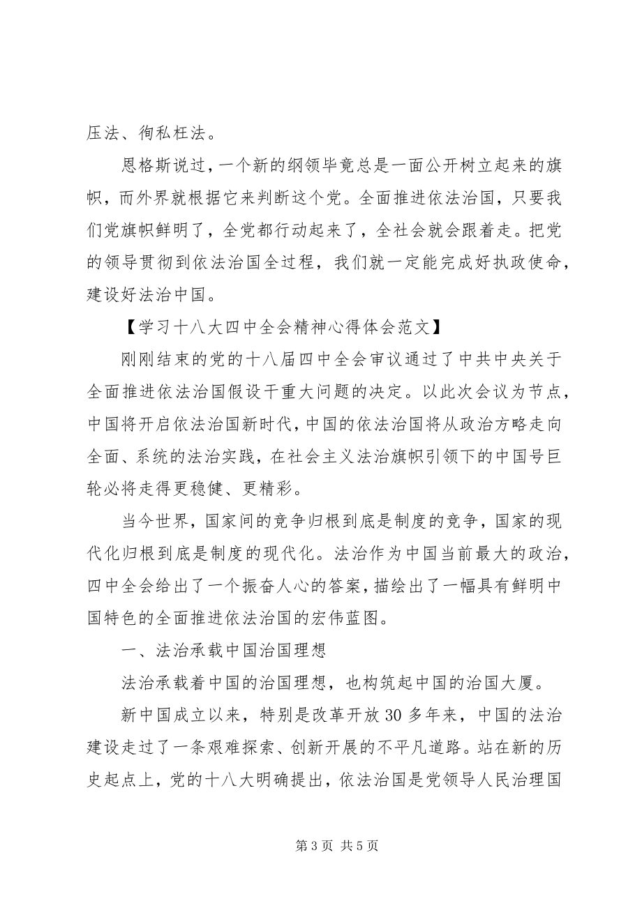 2023年学习十八届四中全会精神心得体会汇总篇.docx_第3页