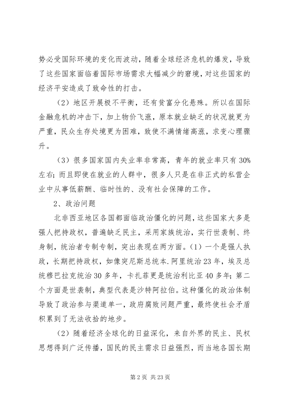 2023年论西亚北非局势.docx_第2页