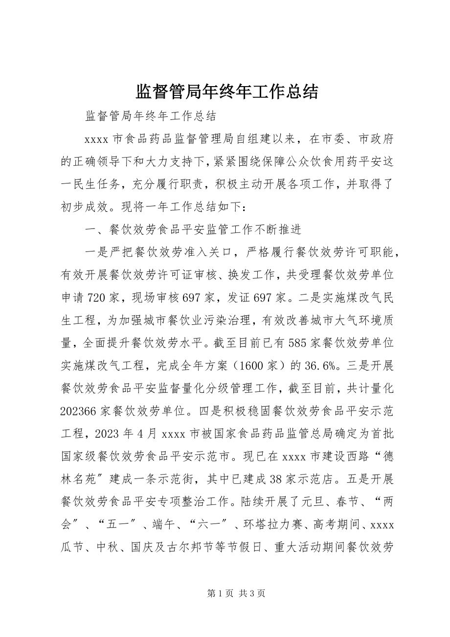 2023年监督管局终工作总结.docx_第1页