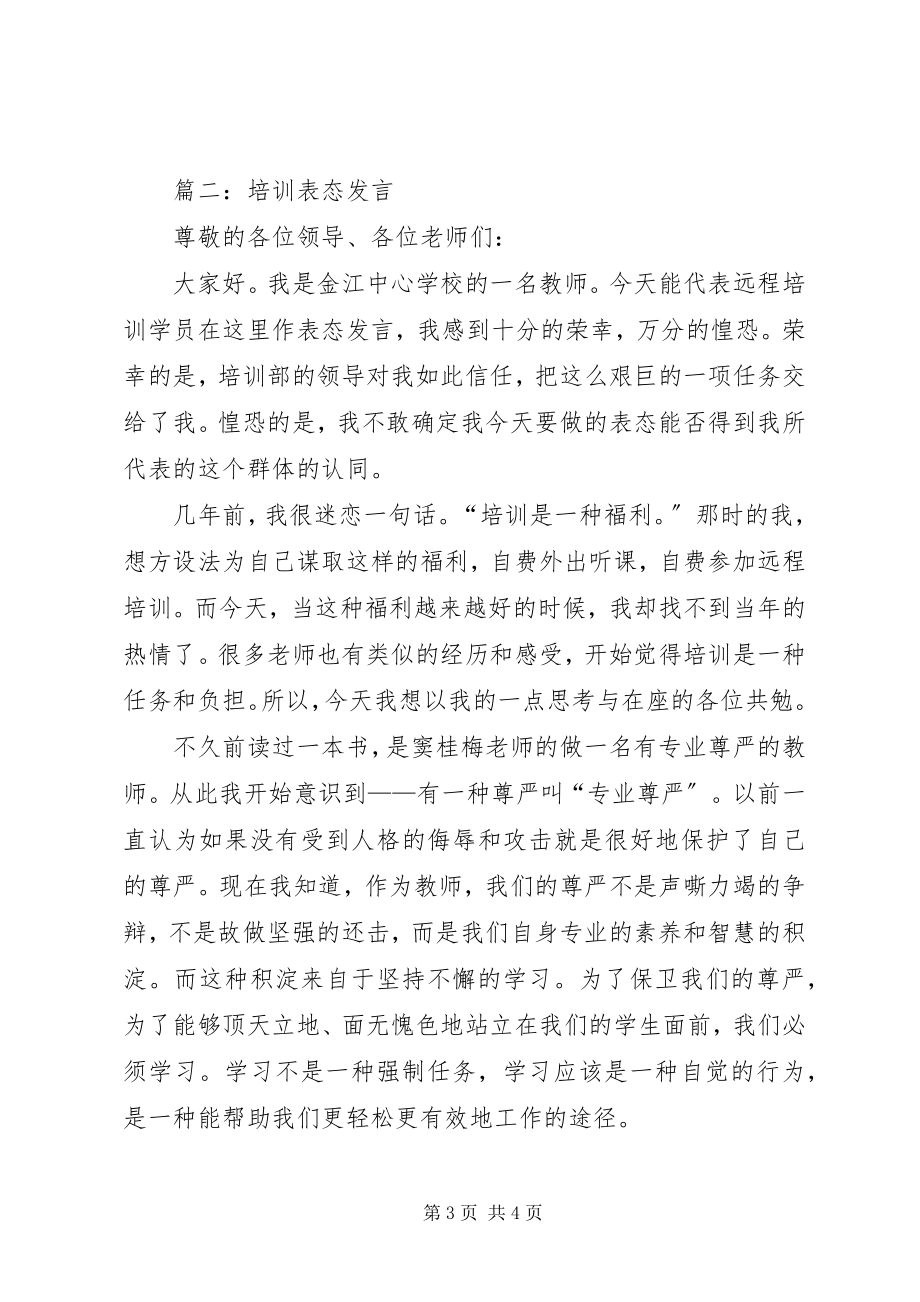 2023年廉洁自律表态讲话稿.docx_第3页