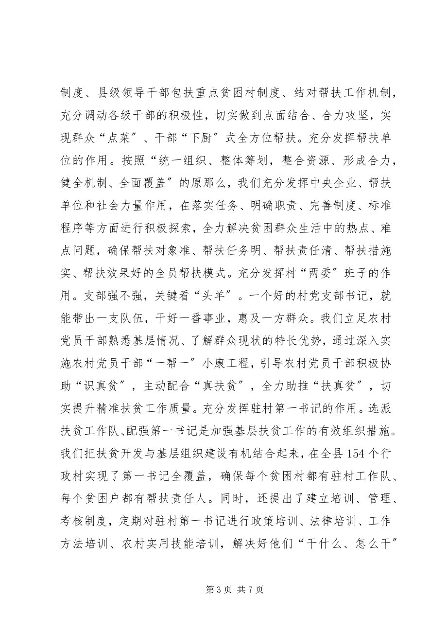 2023年推进精准扶贫工作心得.docx_第3页