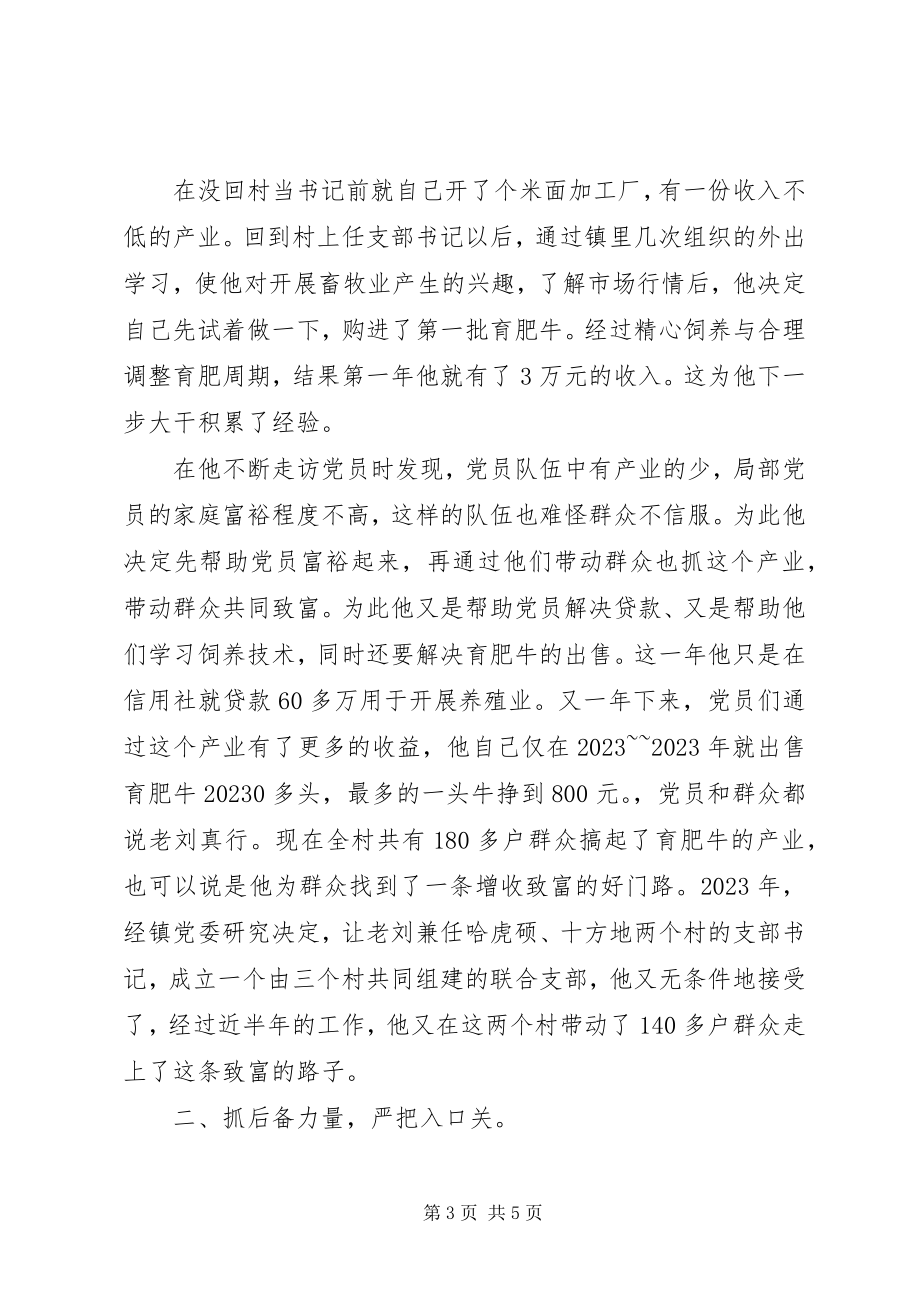 2023年联合支部书记XX先进事迹材料.docx_第3页