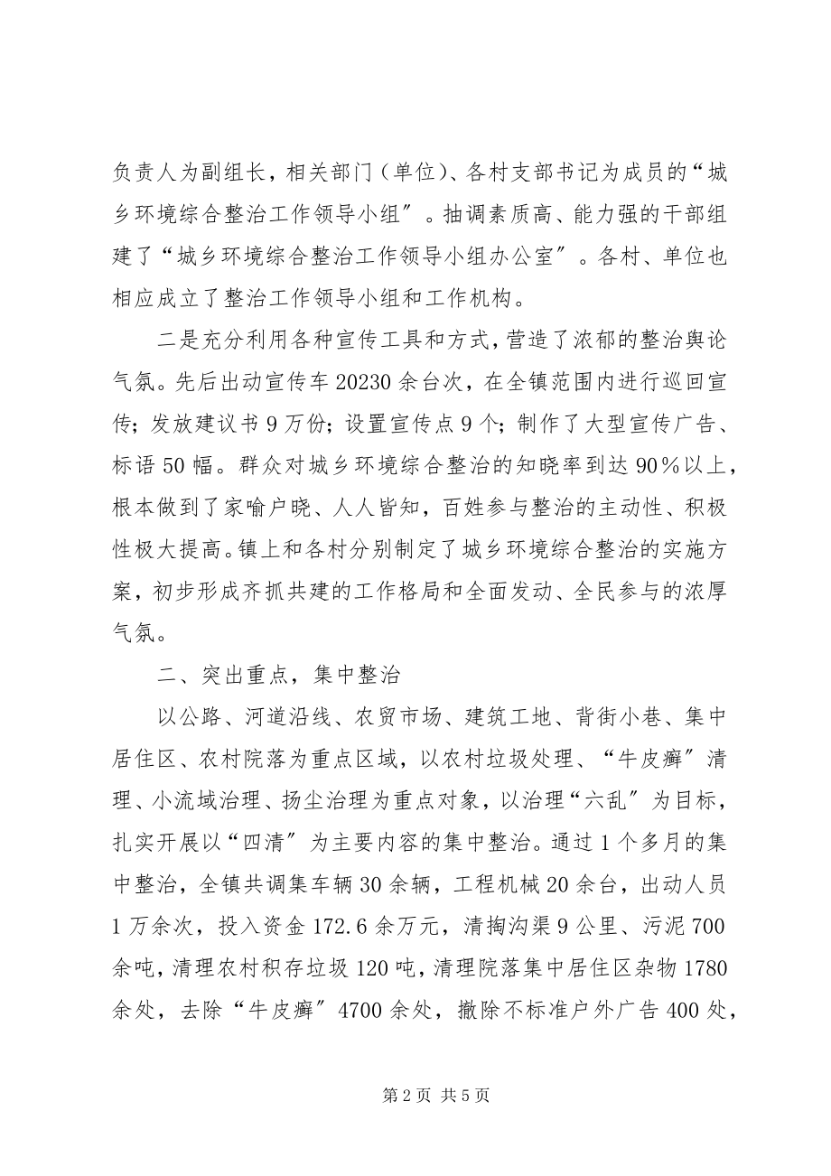 2023年全市城乡环境综合整治工作会议上的汇报材料.docx_第2页