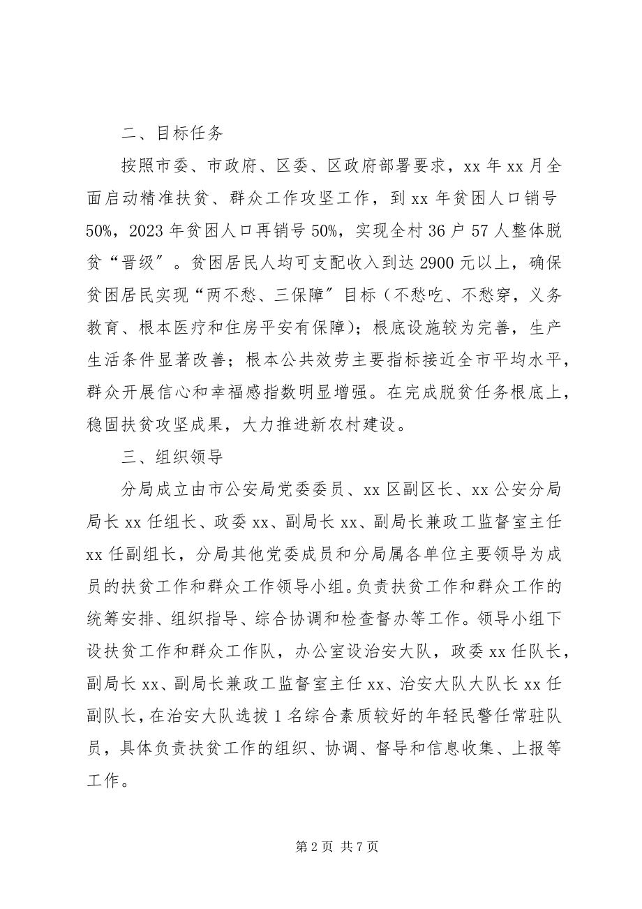 2023年精准扶贫和群众工作实施方案.docx_第2页