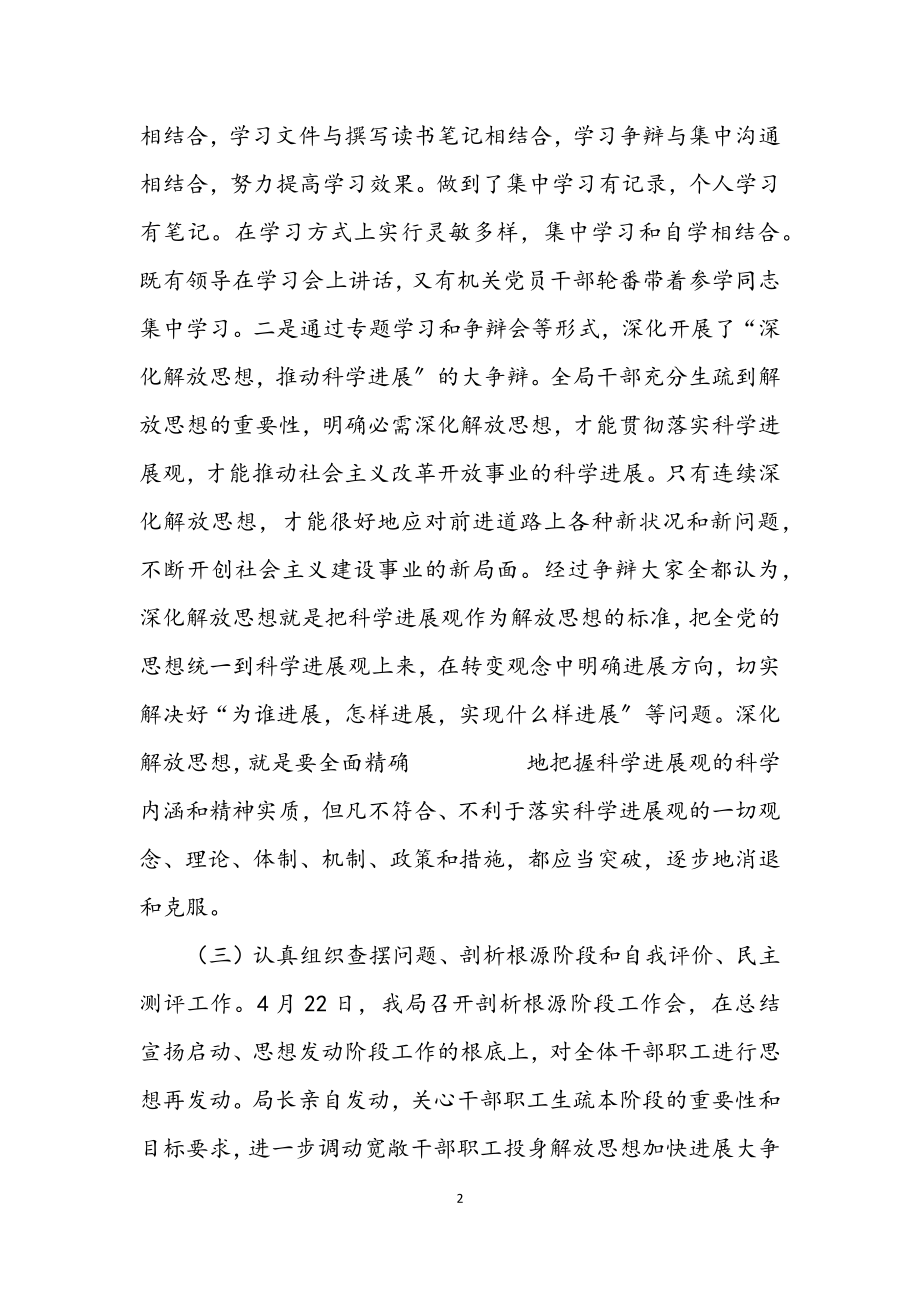 2023年民政局解放思想加快发工作总结.docx_第2页