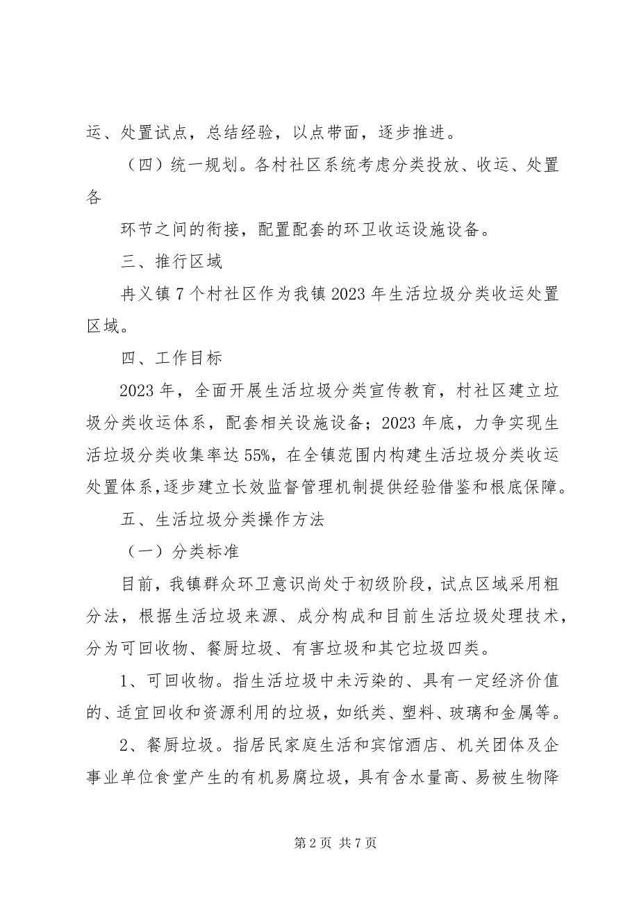 2023年垃圾分类实施方案.docx_第2页