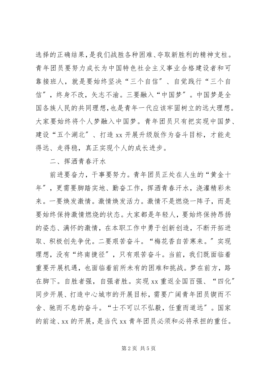 2023年基层团委换届选举工作现场观摩会致辞.docx_第2页