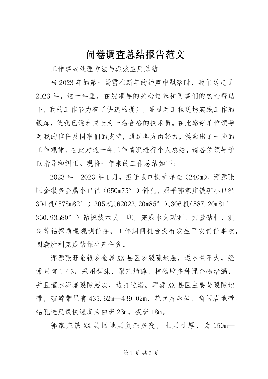 2023年问卷调查总结报告.docx_第1页