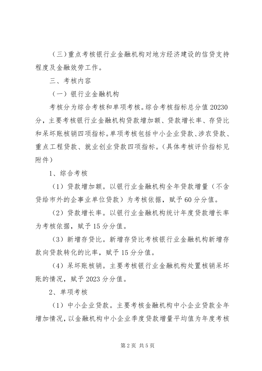 2023年各银行业金融机构要始终坚持金融支持经济发展与防范金融风险并重的原则.docx_第2页