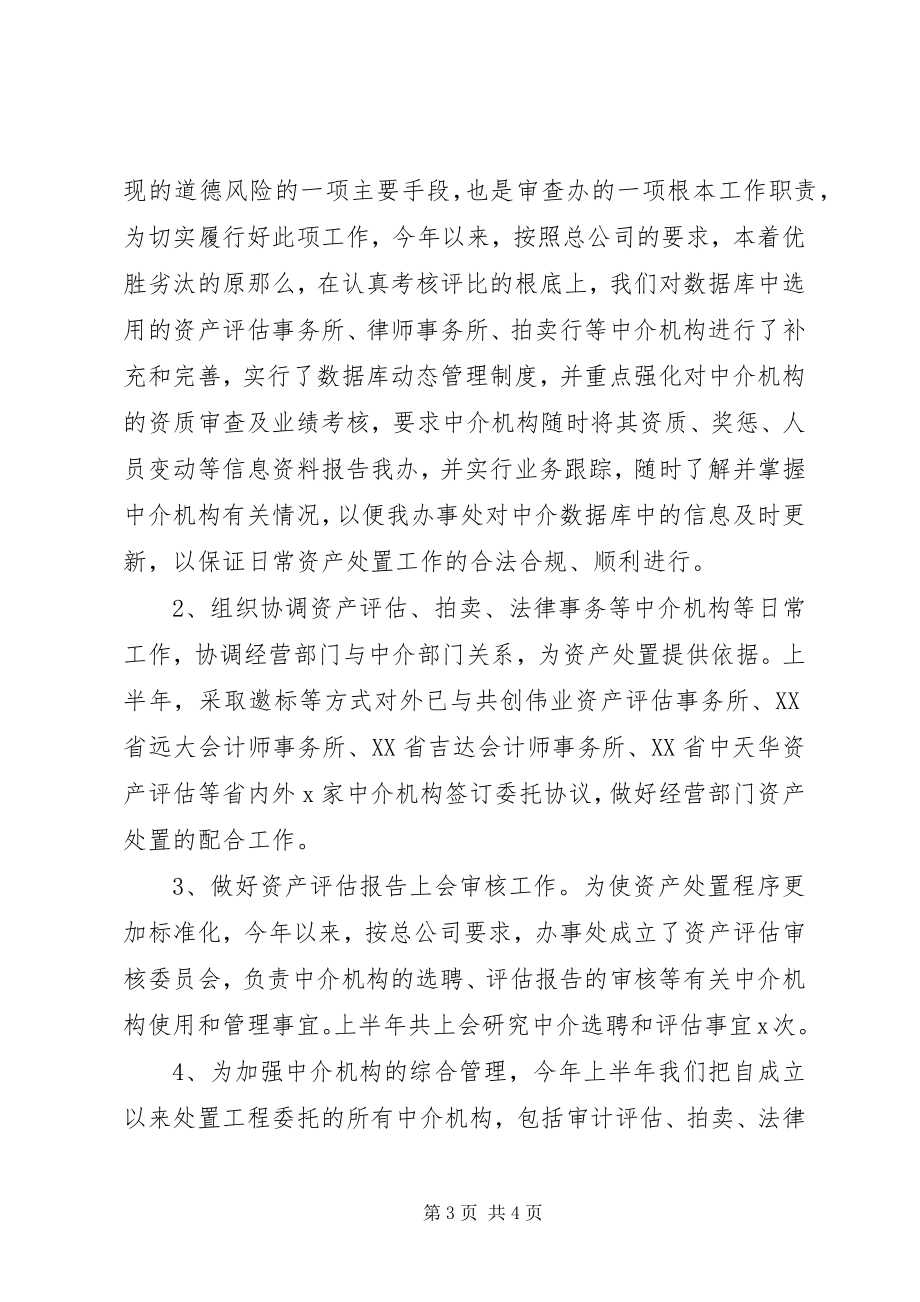 2023年资产处置审查办公室度工作总结.docx_第3页