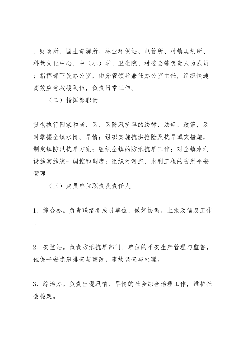 2023年乡镇抗旱防汛应急预案 .doc_第3页