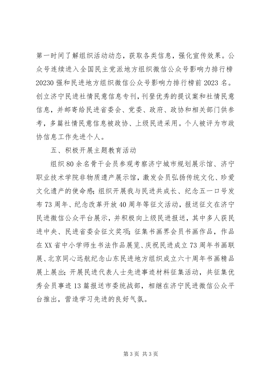 2023年汪林荣民进全国宣传思想工作先进事迹材料.docx_第3页